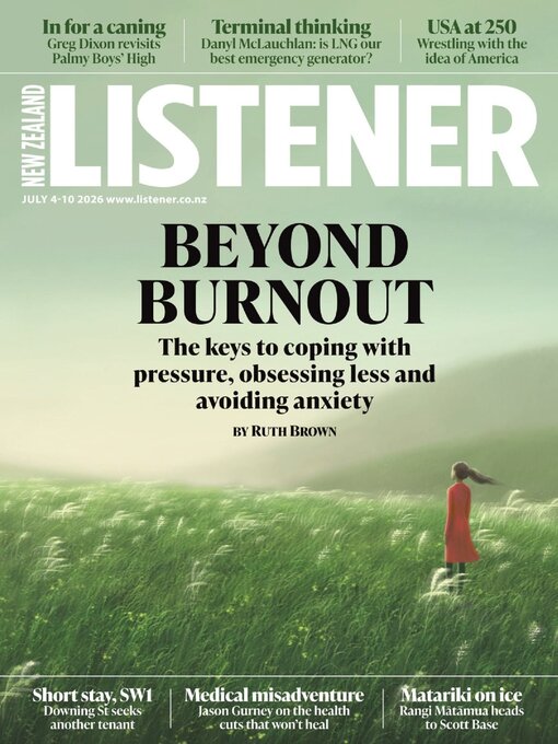 Cover image for New Zealand Listener